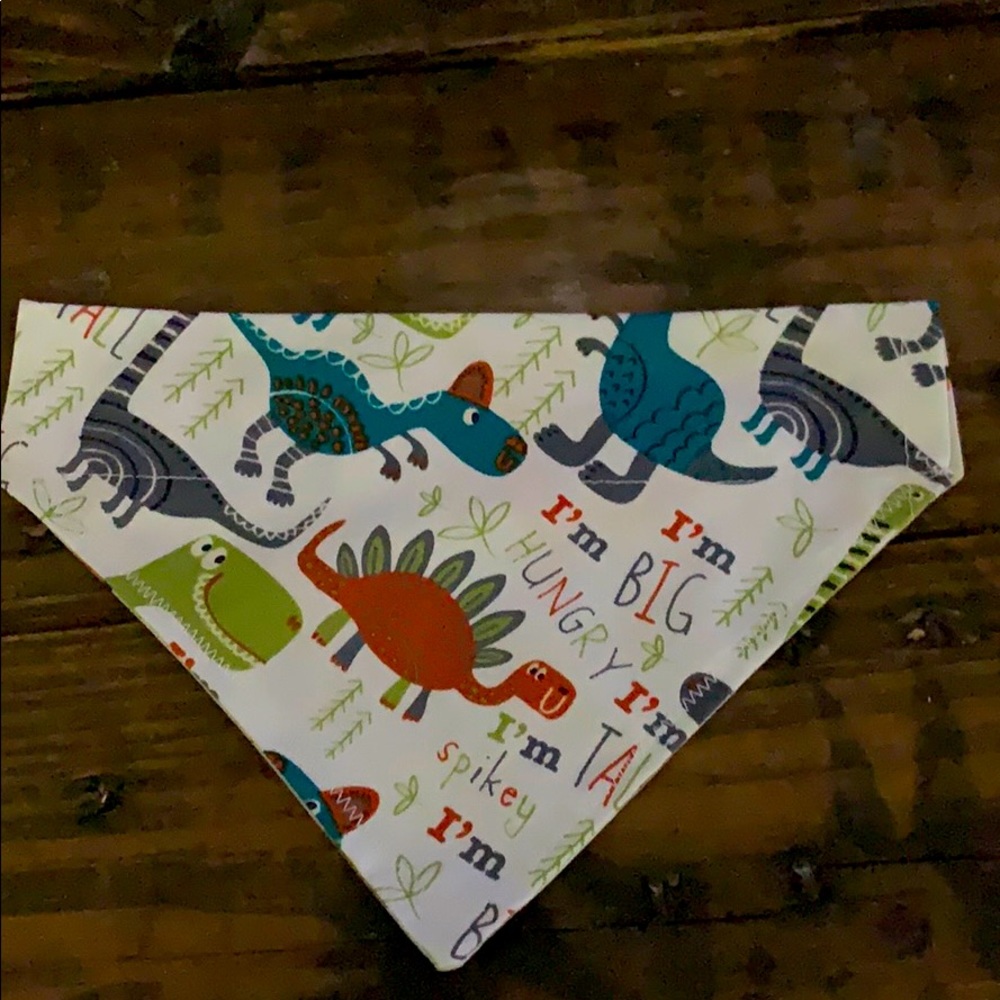 Small dog over collar bandana